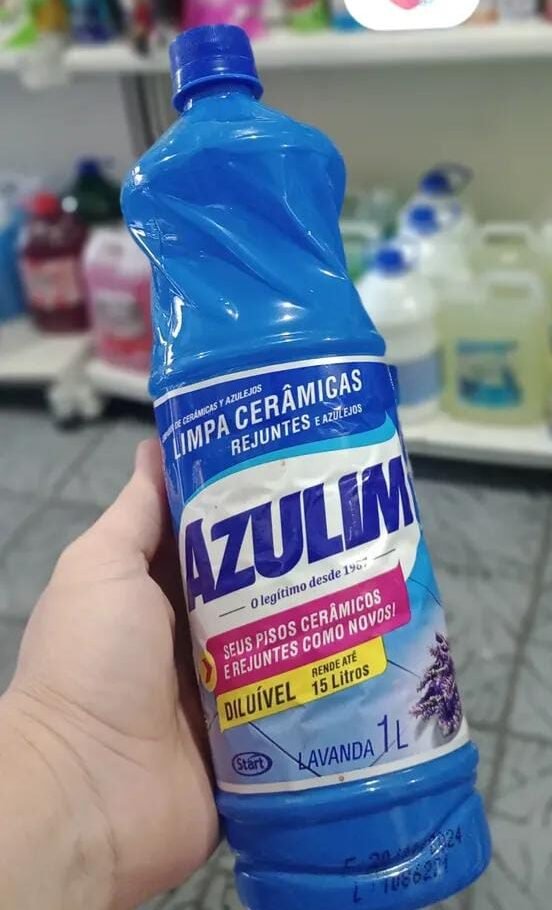 limpa cerÂmicas e azulejos azulim 1litro limpa cerÂmicas e azulejos azulim 1litro